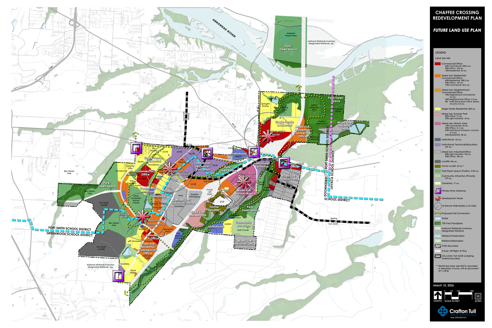 Chaffee Crossing Land Use Map 031026